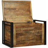  Kutija za spremanje s pohranom 80 x 50 x 50 cm Grubo drvo manga | shoptok.hr