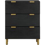  Komoda 2 kom crna 60 x 33 x 75 cm konstruirano drvo | shoptok.hr