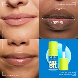 NYX Professional Makeup Fat Oil Chillz olje za ustnice s hladilnim učinkom odtenek Polar Peppermint 4.8 ml | Shoptok.si