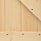  Vrata NARVIK Naravna 80 x 210 cm Masiven borov les, (5000215337) | Shoptok.si