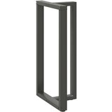  Noge barski stol T-oblika 2kom antracit 60x35x(110-111)cm čelik | shoptok.hr