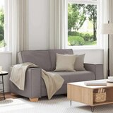vidaXL Dvosjed Kauč Taupe 120 cm Tkanina | shoptok.hr