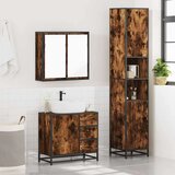 vidaXL 3-dijelni set kupaonskog namještaja boja hrasta drveni | shoptok.hr