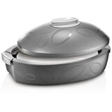 Evviva Termo posoda s pekačem Enjoy 45x28xh18cm / 3l / siva / plastika, porcelan, (20455416) Cene