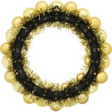  Vijenci s božićnim kuglicama 2 pcs Zlatno 33 x 33 x 7 cm | Eponuda.com