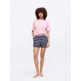 Tommy Hilfiger Underwear Kratke hlače za spanje mornarska / roza | Shoptok.si