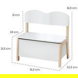 Roba Bijela dječja klupa – | shoptok.hr