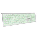 Subblim Teclado tipkovnice Bluetooth Master iluminado ext srebro/črno, (20605434) Cene