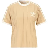 Adidas Majica 'Adicolor' bež / chamois / bela