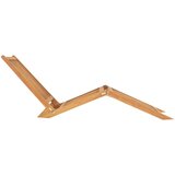  Ležalnik iz trdne tikovine, (20662802) | Shoptok.si