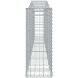  Lučne gabionske košare 25 kom 400x30x80/100cm pocinčano željezo | shoptok.hr