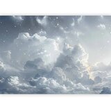  Foto tapeta - Astral Calm: Stars Scattered Over Delicate Clouds 400x280 | shoptok.hr