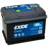 akumulator 12V 60Ah 540A excell desno+