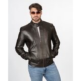 La Force Fashion Kožna jakna Boris - Tamno braon Cene