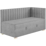 Ghado Siva kotna otroška postelja s prostorom za shranjevanje z ležiščem 90x200 cm Snugi - | Shoptok.si
