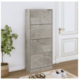  Ormarić za cipele boja betona 63x24x147 cm konstruirano drvo | shoptok.hr
