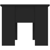  Stolić za kavu crni 79 x 49 x 41 cm od konstruiranog drva | shoptok.hr