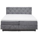 Premium Living Postelja Boxspring Cordoba, Siva, 180x200 | Shoptok.si