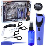 Lean Toys Otroški brivski komplet – strižnik, škarje in dodatki | Shoptok.si