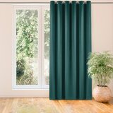  Curtain VILA color maritime style classic silver silver metal eyelets velvet 265x300 HOMEDE | shoptok.hr