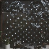 vidaXL Novoletna svetlobna mreža hladno bela 3x2 m 204 LED lučk | Shoptok.si