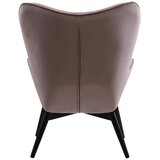 Livetastic FOTELJ, roza tekstil | Shoptok.si