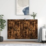  Zidni ormarići 2 kom boja dimljenog hrasta konstruirano drvo | shoptok.hr