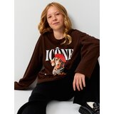Sinsay Pamučna majica s printom psa | shoptok.hr