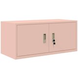 vidaXL Omarica za shranjevanje Roza 90 x 40 x 40 cm Jeklo, (5000152844) | Shoptok.si