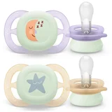 Philips duda varalica - silikon ultra start, 0-2m, ž, noćna 2/1