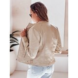 DStreet Kurtka damska skórzana ROCKMISS bezowa | Shoptok.si