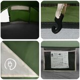 Šator za planinarenje Zelena 4 osobe - Zelena 4 osoba | shoptok.hr