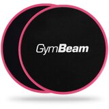 GymBeam klizači za vežbanje stomaka core sliders pink