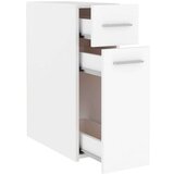 vidaXL Lekarniška omara bela 20x45,5x60 cm iverna plošča | Shoptok.si