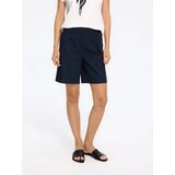 Reserved Nabrane kratke hlače - mornarsko plava | shoptok.hr