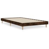 Okvir kreveta bez madraca dimljena boja hrasta 90x200 cm drveni | shoptok.hr