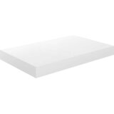  Plutajuće zidne police 4 kom sjajne bijele 40 x 23 x 3,8 cm MDF | shoptok.hr
