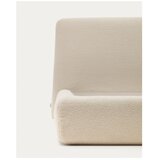 Kave Home Bež oblazinjena zakonska postelja 180x200 cm Martina – | Shoptok.si