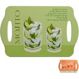 Mhome Podstavek za kozico Cocktail 28x18xh0,8cm / več barv / keramika, (5000200371) Cene