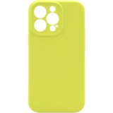 Chameleon Silikonski ovitek (liquid silicone) za Apple iPhone 14 Pro Max, Soft, rumeno zelena | Shoptok.si