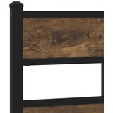  Metalni okvir kreveta bez madraca boja hrasta 140x200 cm | shoptok.hr