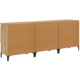 Komode 3 pcs Umjetnički hrast 60 x 35 x 70 cm Konstruirano drvo | shoptok.hr