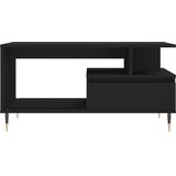  Stolić za kavu crni 90 x 49 x 45 cm od konstruiranog drva | Eponuda.ba
