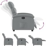  Naslonjač od tkanine svjetlosivi | shoptok.hr