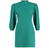 Trendyol Curve Emerald Green A-line Mini Woven Dress Cene