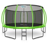  INLEA ULTIMATE Jump Trampolin 500 cm s unutarnjom zaštitnom mrežom – svijetlo zelena | shoptok.hr