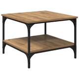  Kava Stol Umjetnički hrast 55 x 55 x 40 cm Konstruirano drvo | shoptok.hr