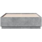  Okvir kreveta boja betona 120x190 cm od konstruiranog drva | shoptok.hr
