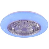  Stropni ventilator Stralsund (Ø 50 cm, 3000 - 6500 K, RGB, bel) | Shoptok.si