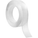 Rebel dvostrana višekratna nano montažna traka 2 mm x 30 mm x 3 m, prozirna | shoptok.hr